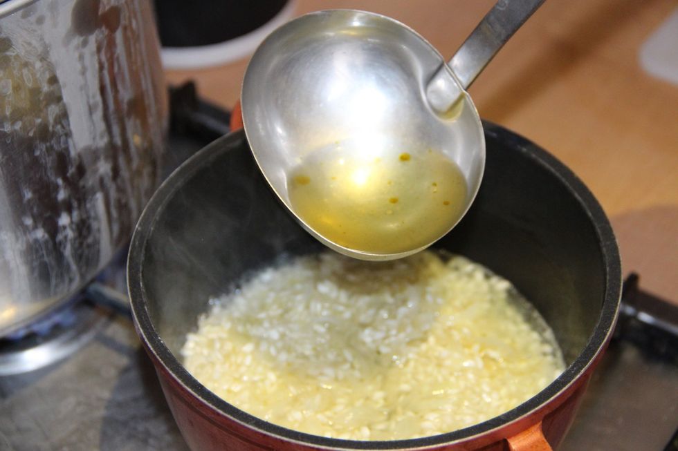 Add some vegetable stock