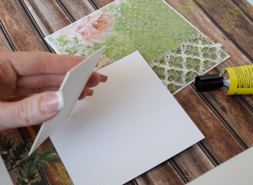 Add some volume with the help of chipboard.