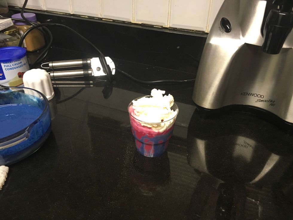 Add some whipped cream