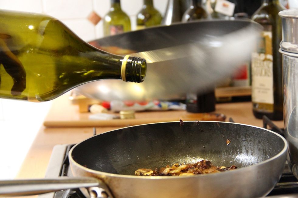 Add some white wine