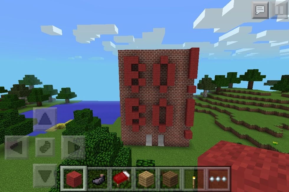 Add some writing on the front for some silliness