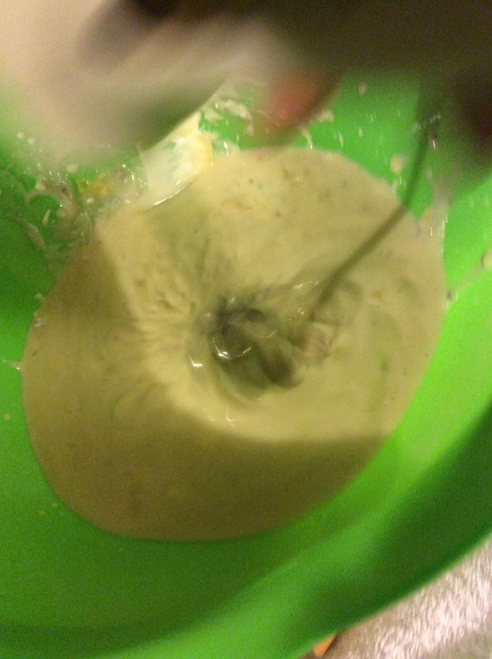 Add sour cream to corn and mushroom,milk