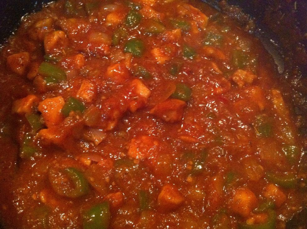 add soya sauce and vinegar and can further add chilli garlic sauce if u like