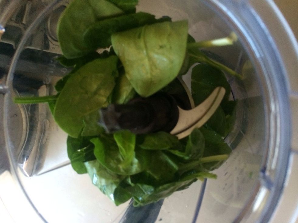 Add Spinach to blender