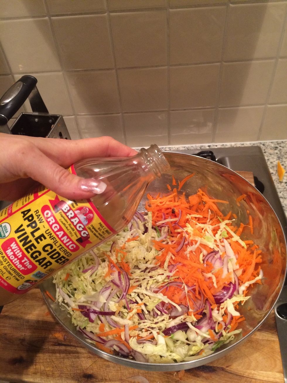 Add splash of vinegar I like to use apple cider vinegar