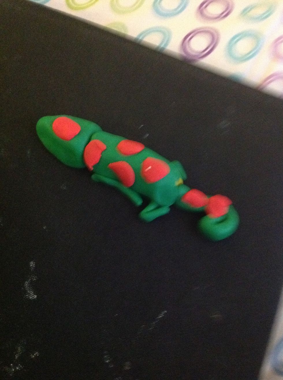 Add spots with second color.\ud83d\ude00