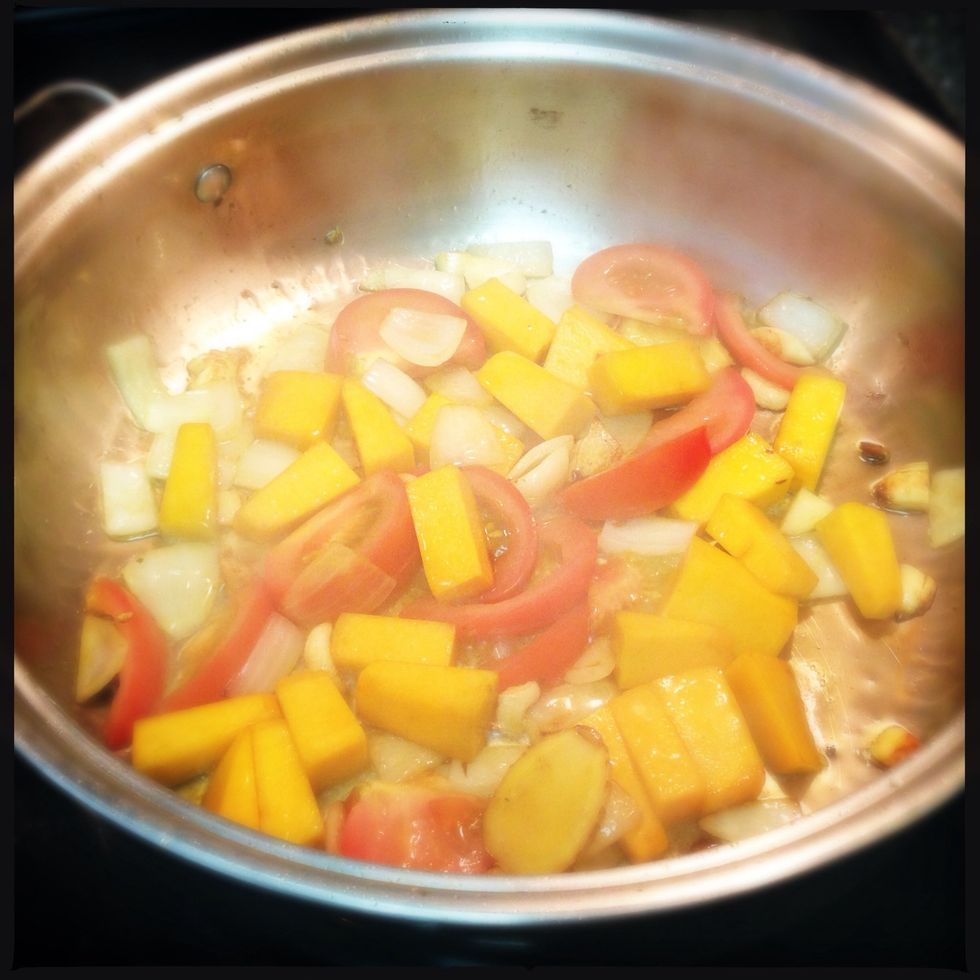 Add squash and cook @ 10 minutes