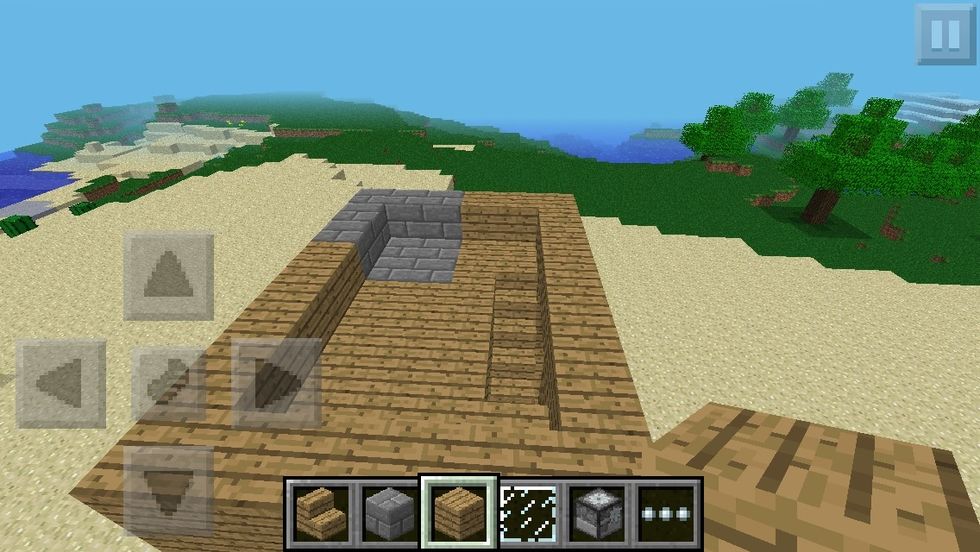 Add stairs and second floor