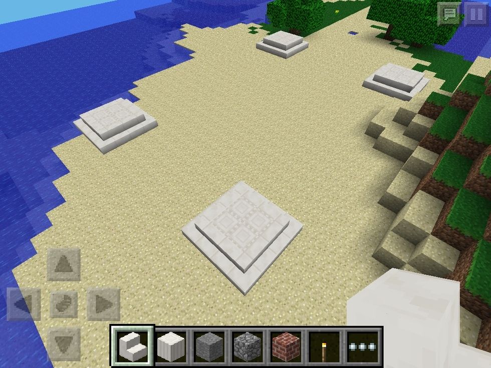 Add stairs around them