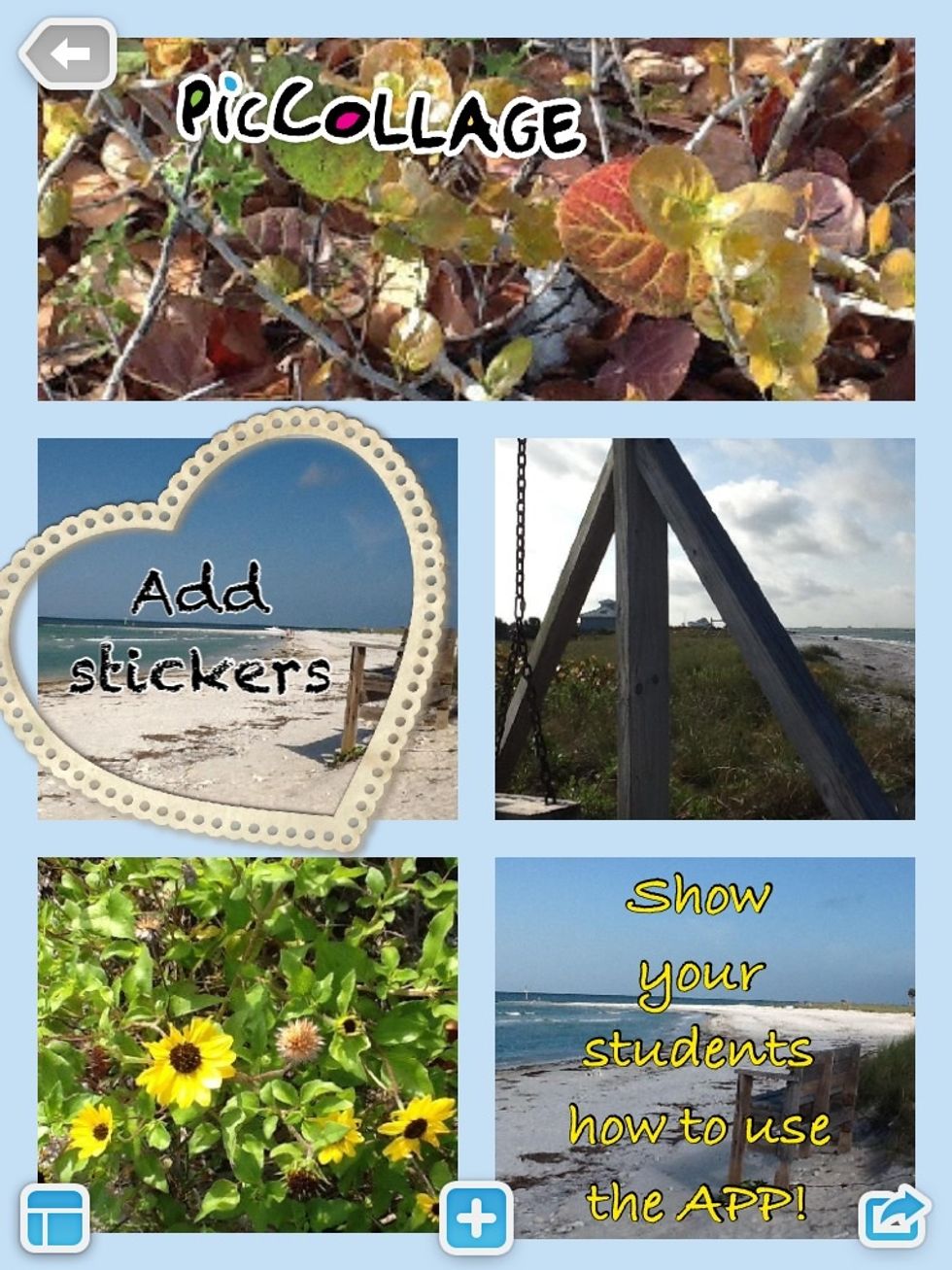 Add stickers or text to get your message out there!