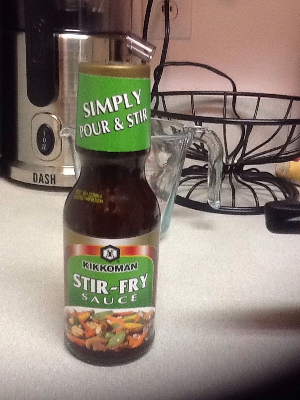 Add stir fry  sauce