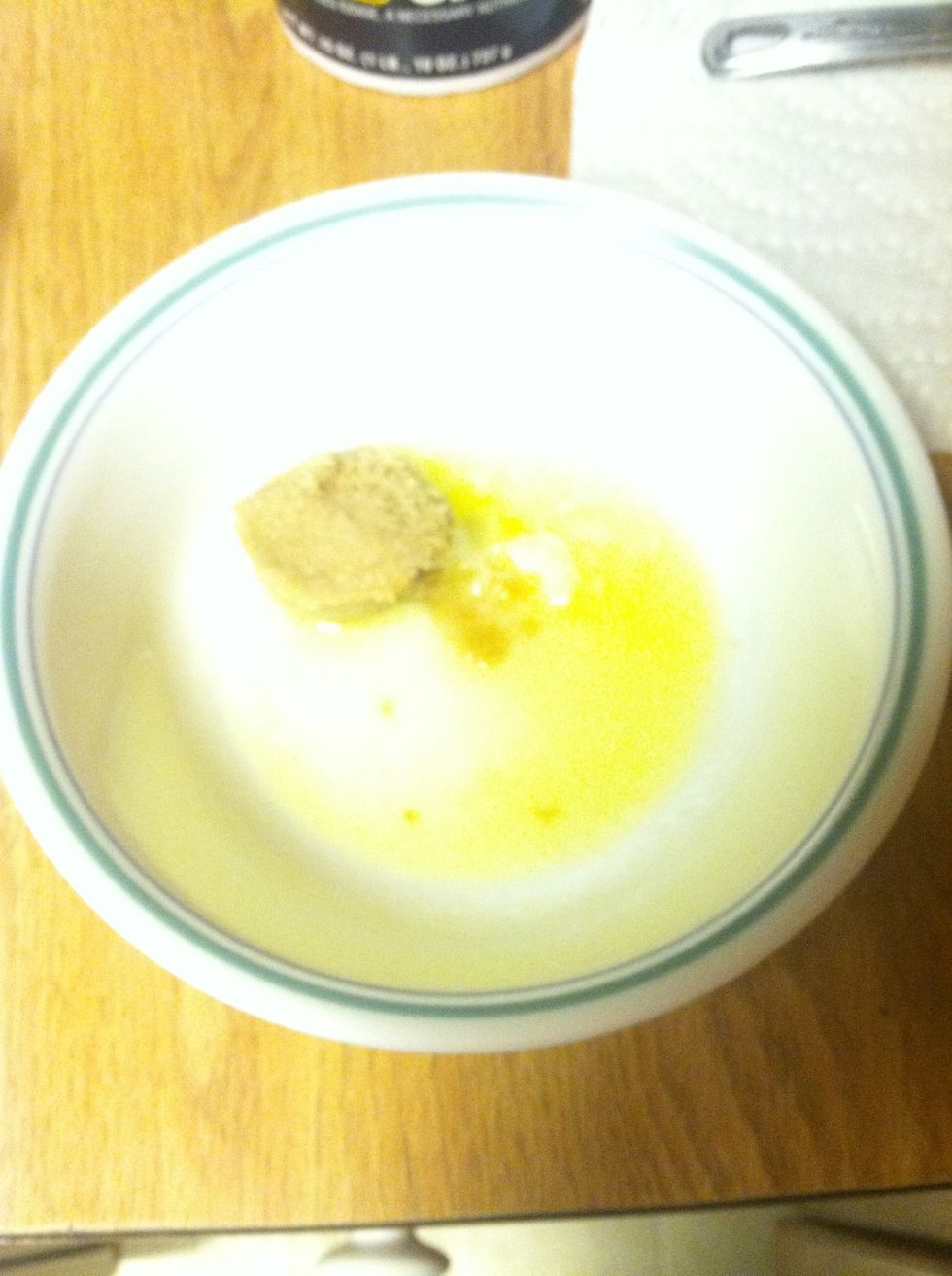 Add sugar and brown sugar