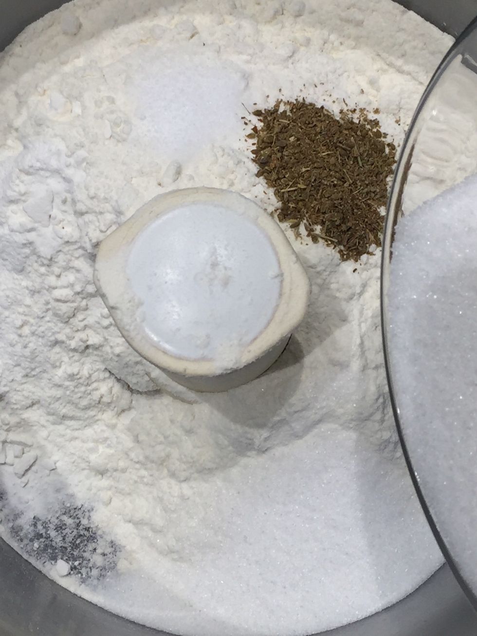 Add sugar. And pulse