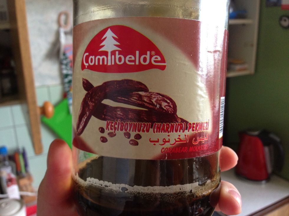 Add sugar-free carob (or mulberry) molasses (or agava or maple syrup)