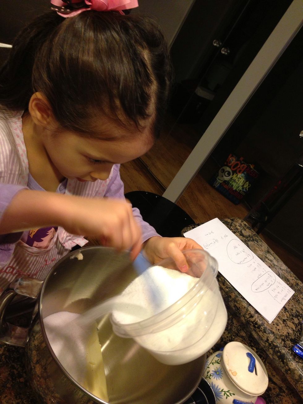 Add sugar