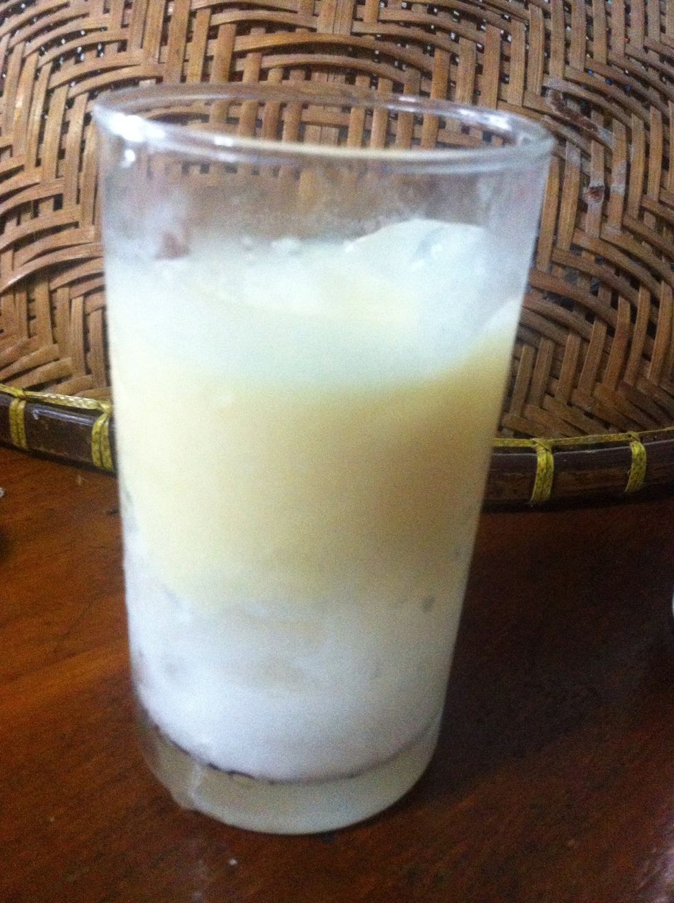 Add sweetened condensed milk.