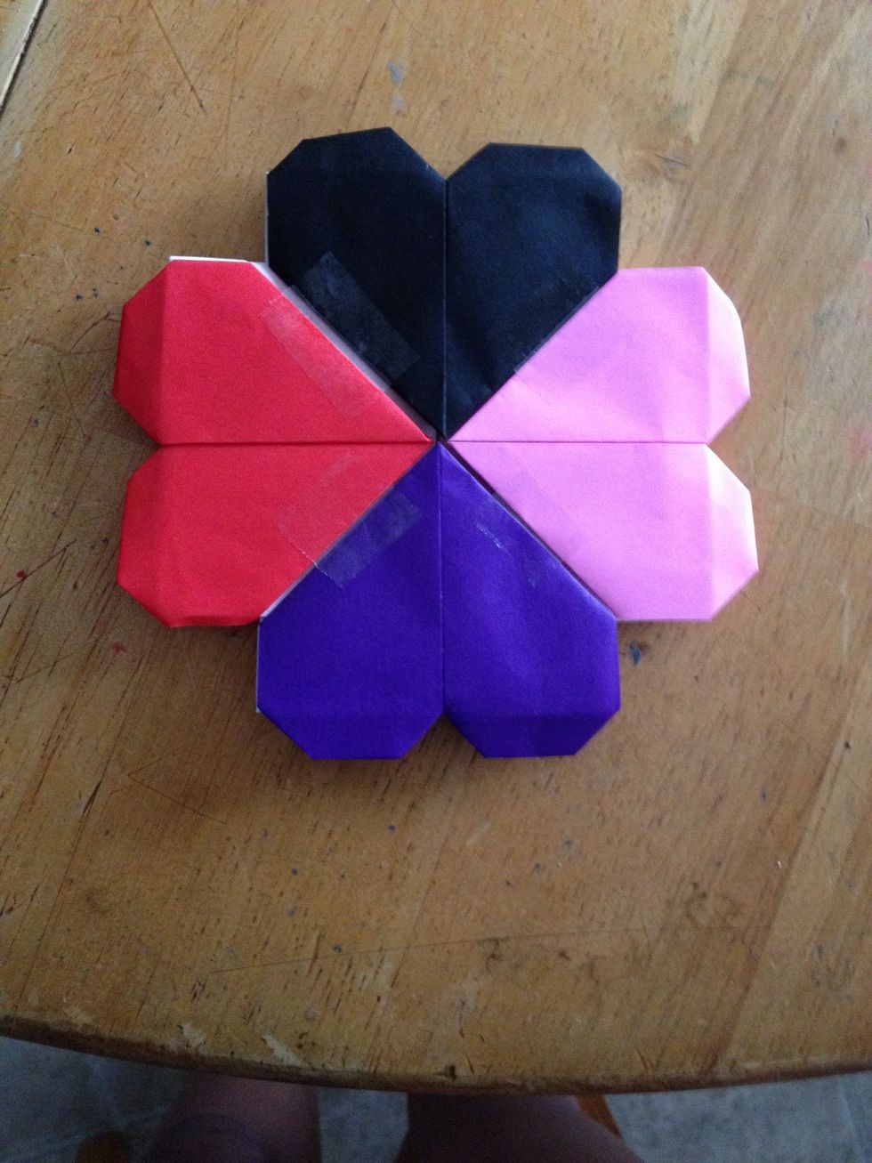 Add tape to the front...