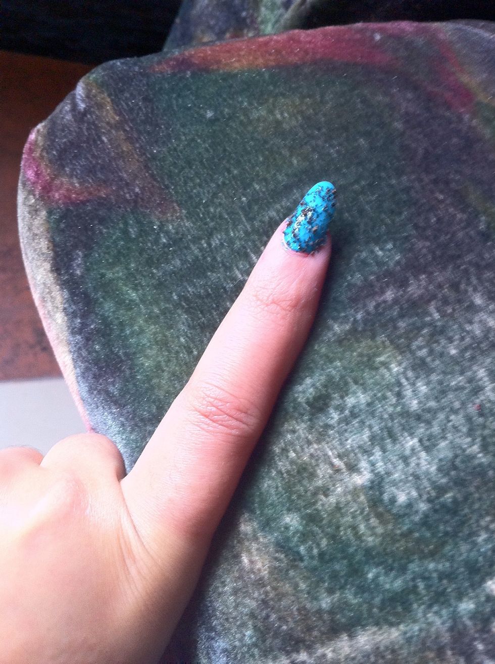 add tea while it's wet