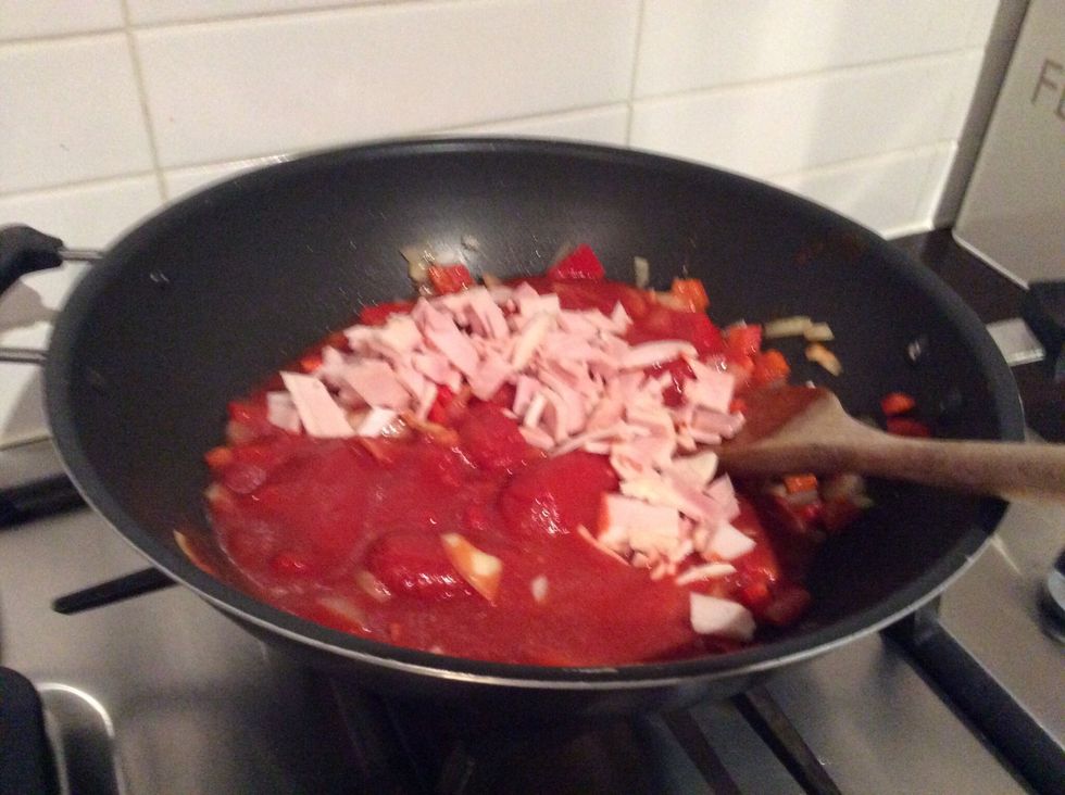 Add the bacon