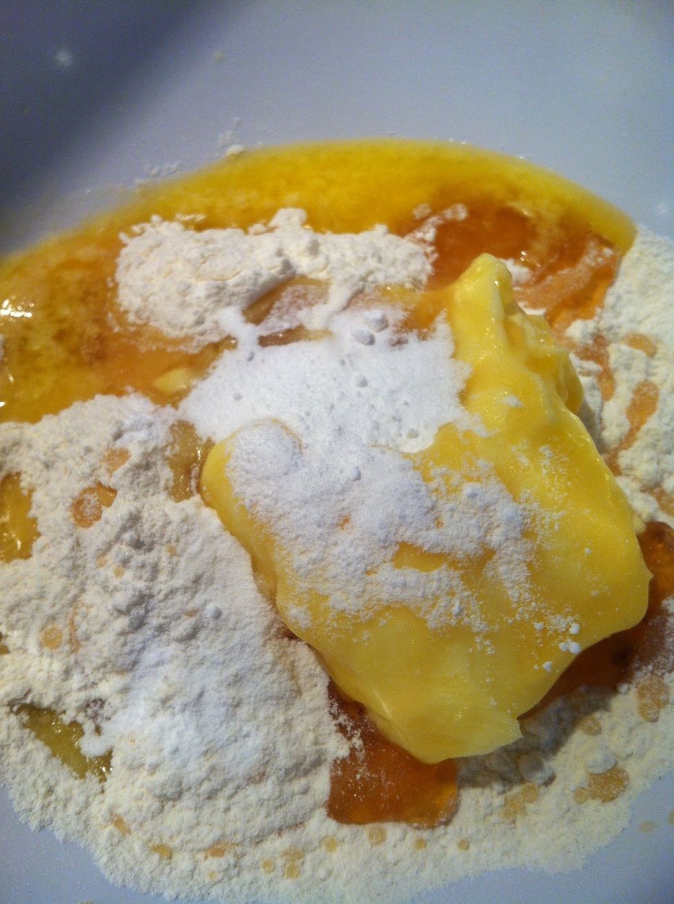Add the baking powder