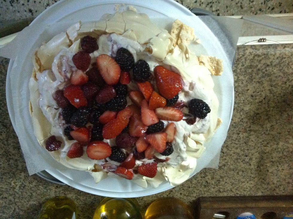 Add the berries