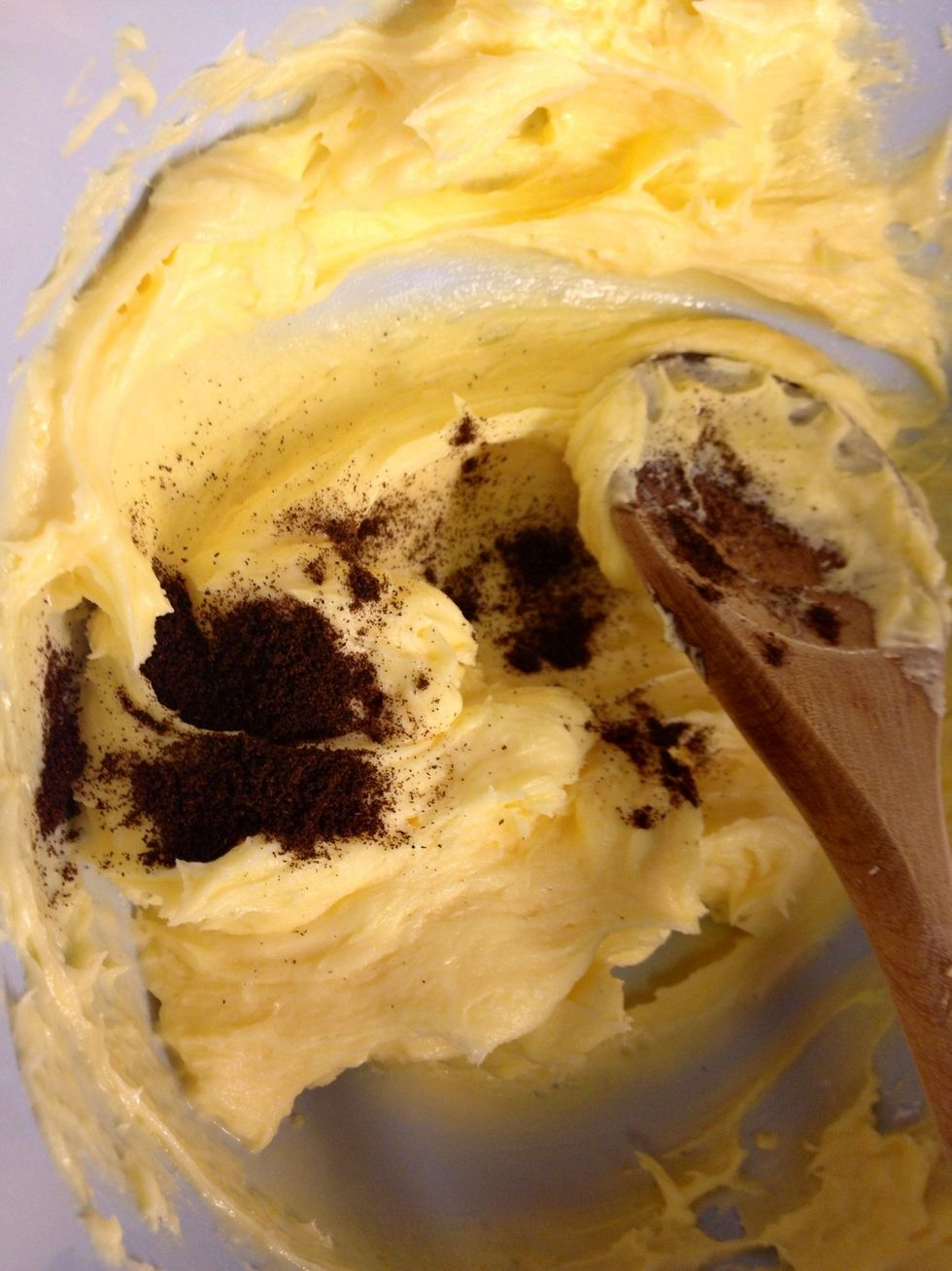 Add the bourbon vanilla.