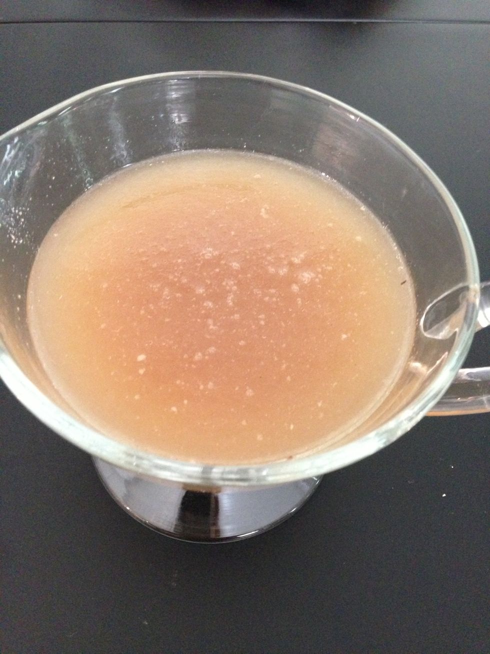 Add the broth (double the size of quinoa. The usual.. (Cooking quinoa)