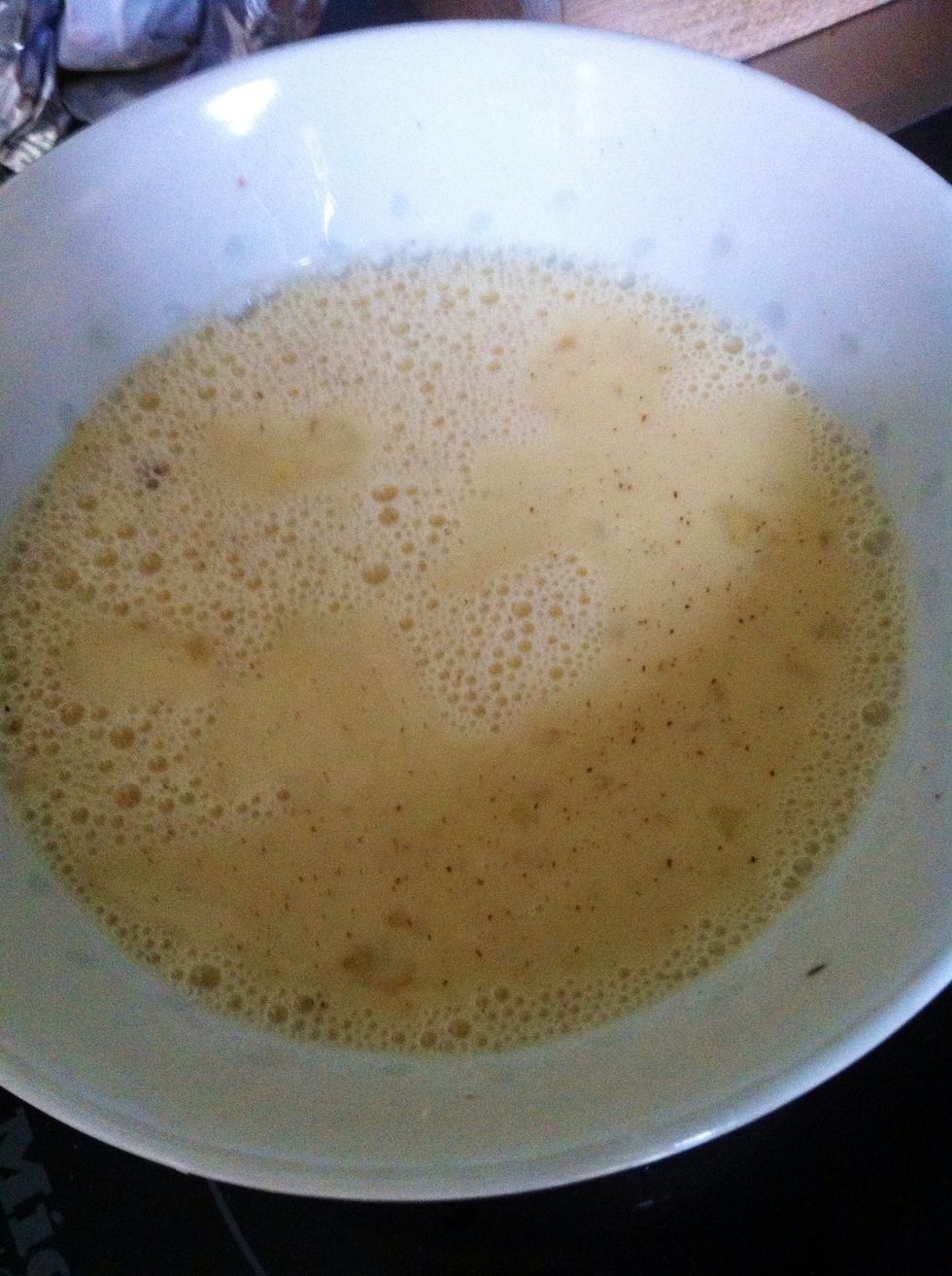 Add the butter and stirr it all together
