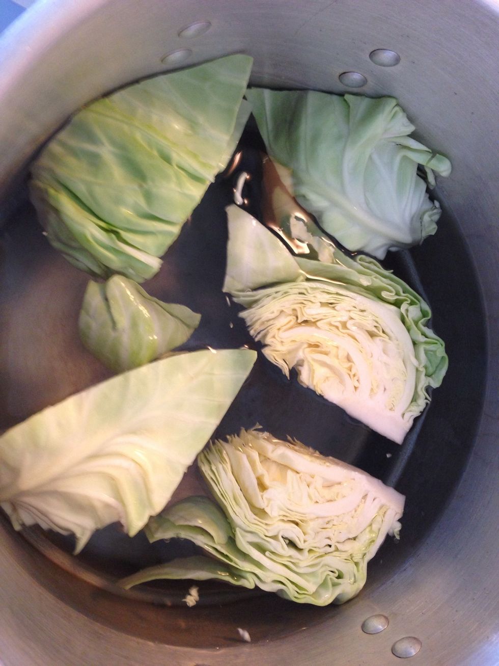 Add the cabbage