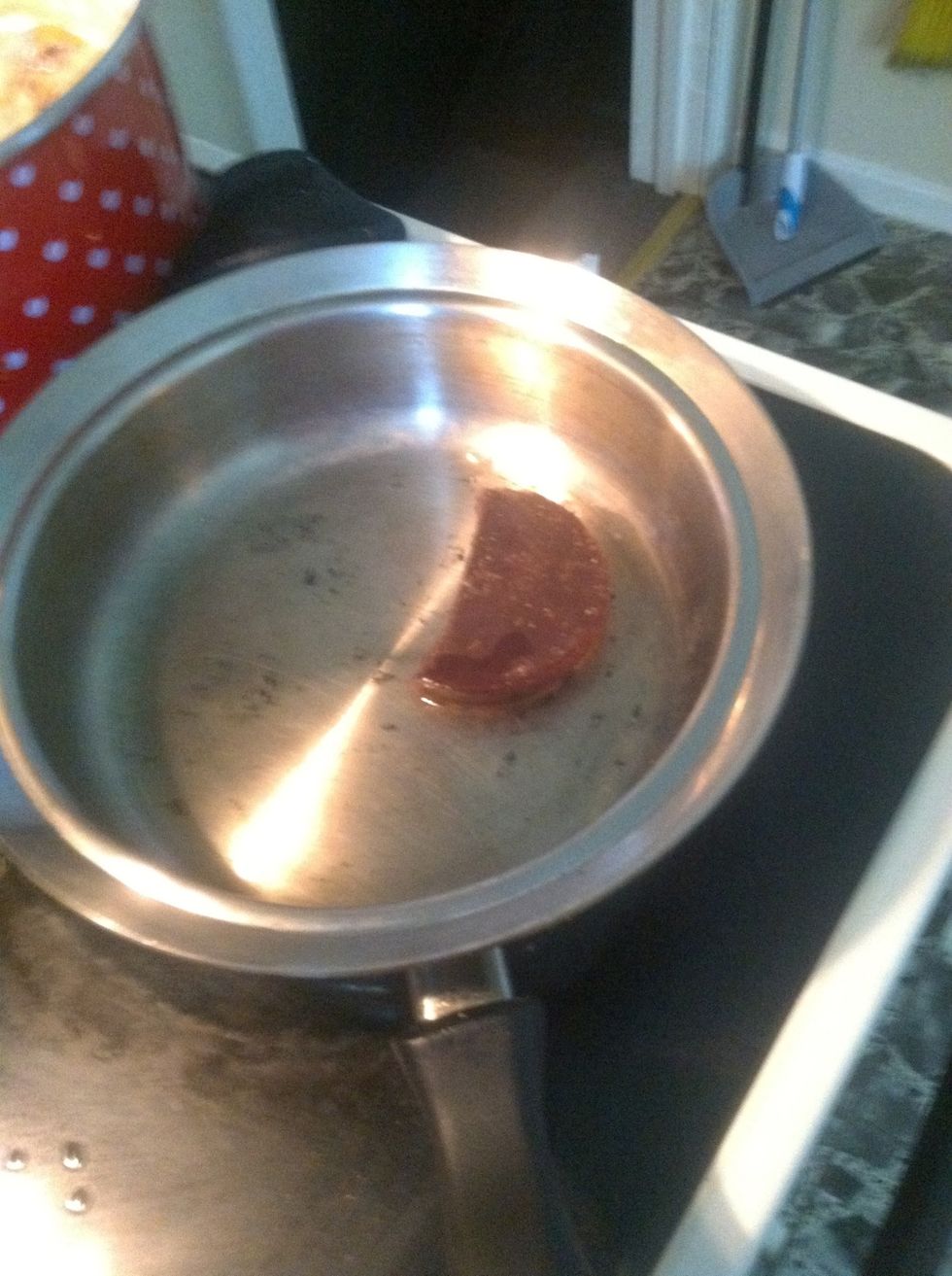 Add the chocolate and stir around.