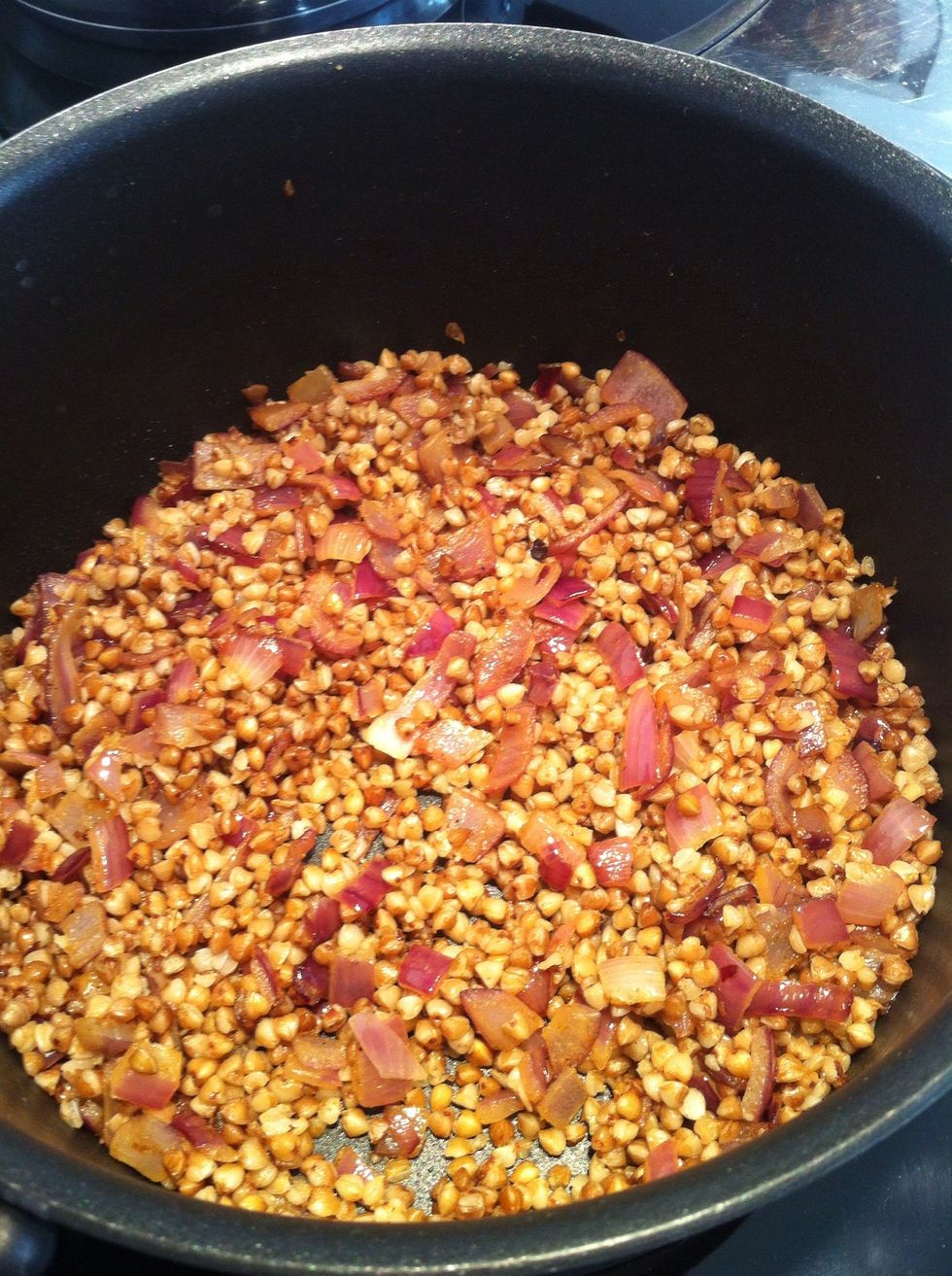 How to cook buckwheat with egg and onions B+C Guides