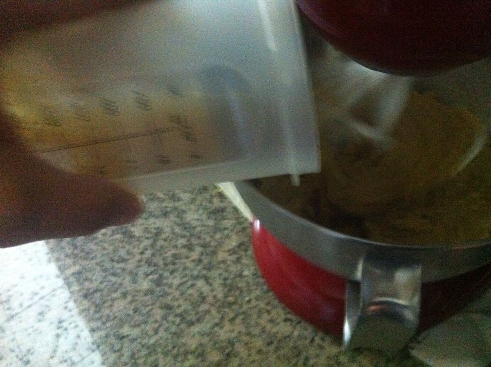 Add the COOLED brown butter