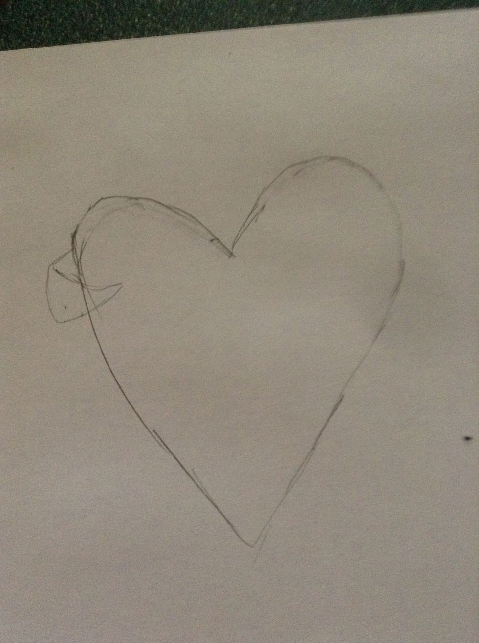 Add the corner part of the ribbon