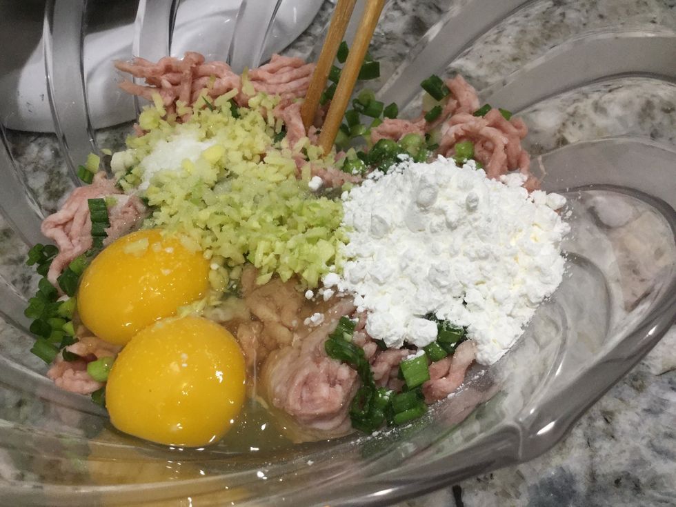 Add the cornstarch in