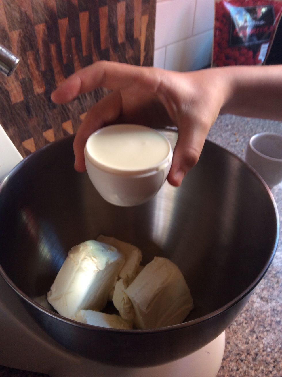 Add the cream