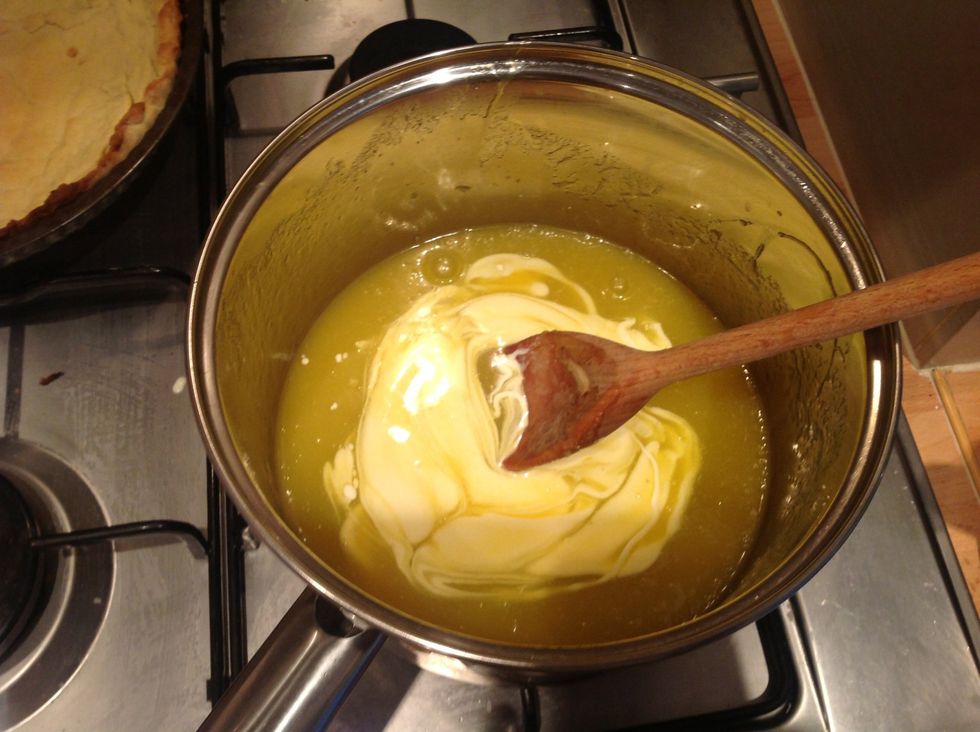 Add the cream