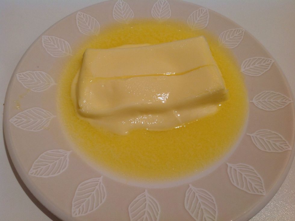 Add the creamy butter