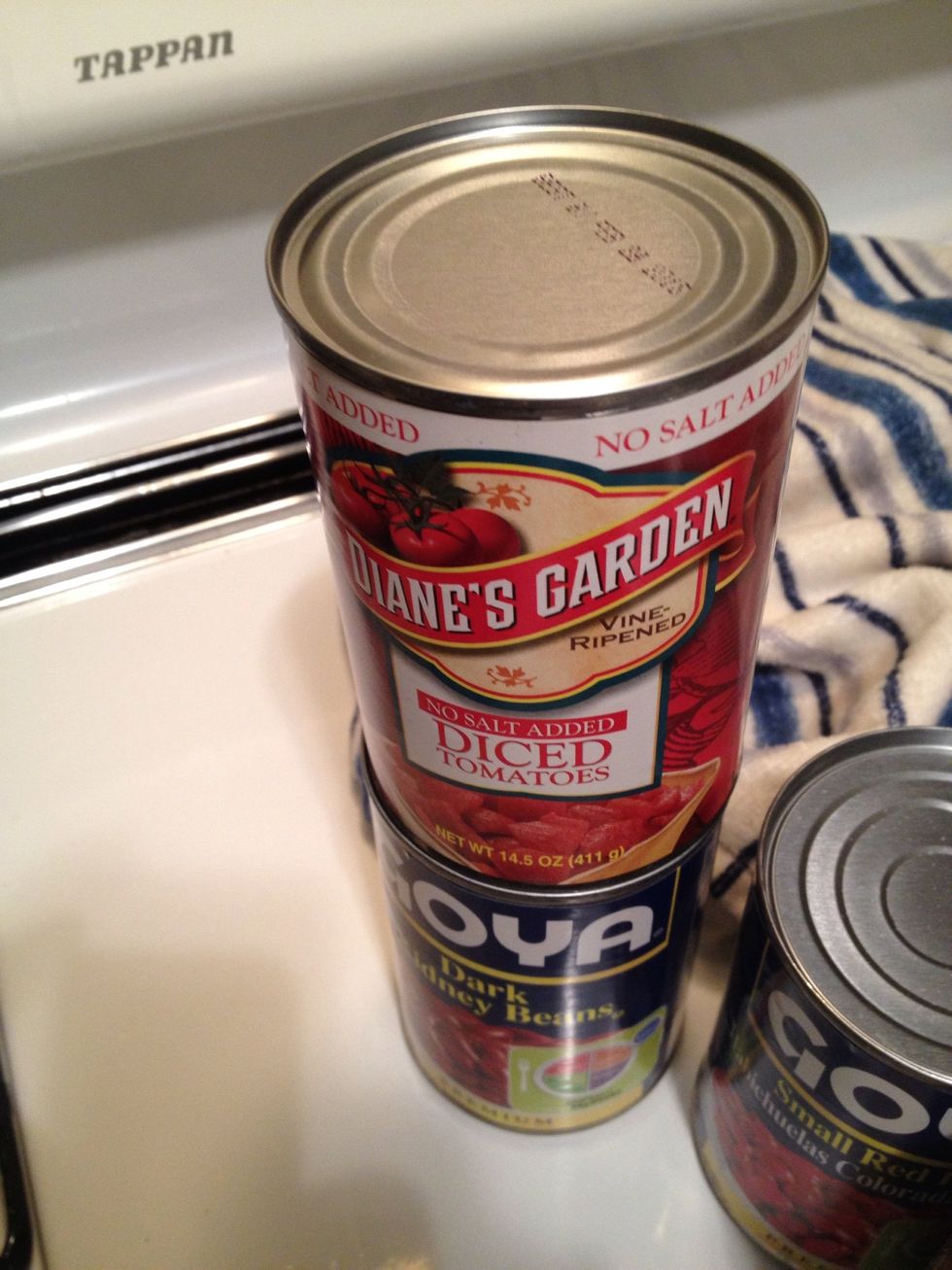 add the diced tomatoes