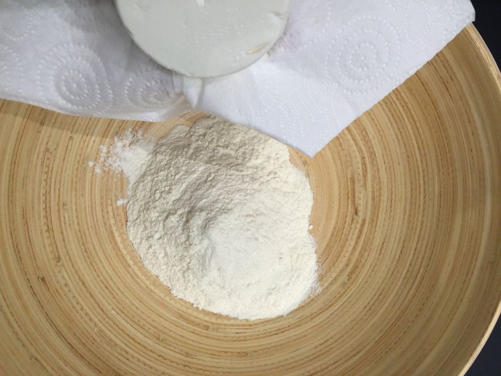 Add the drained ricotta