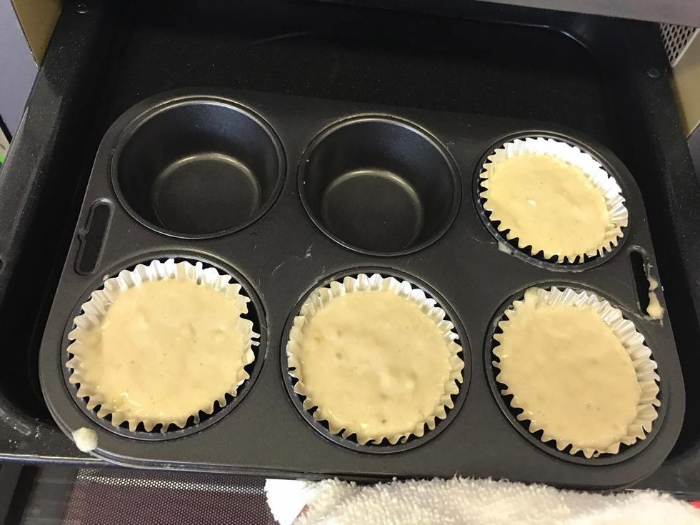 Add the dry and wet ingredients together to create this type of mixture.