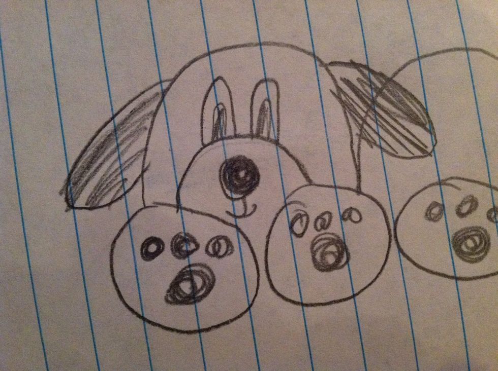 Add the ears you desire