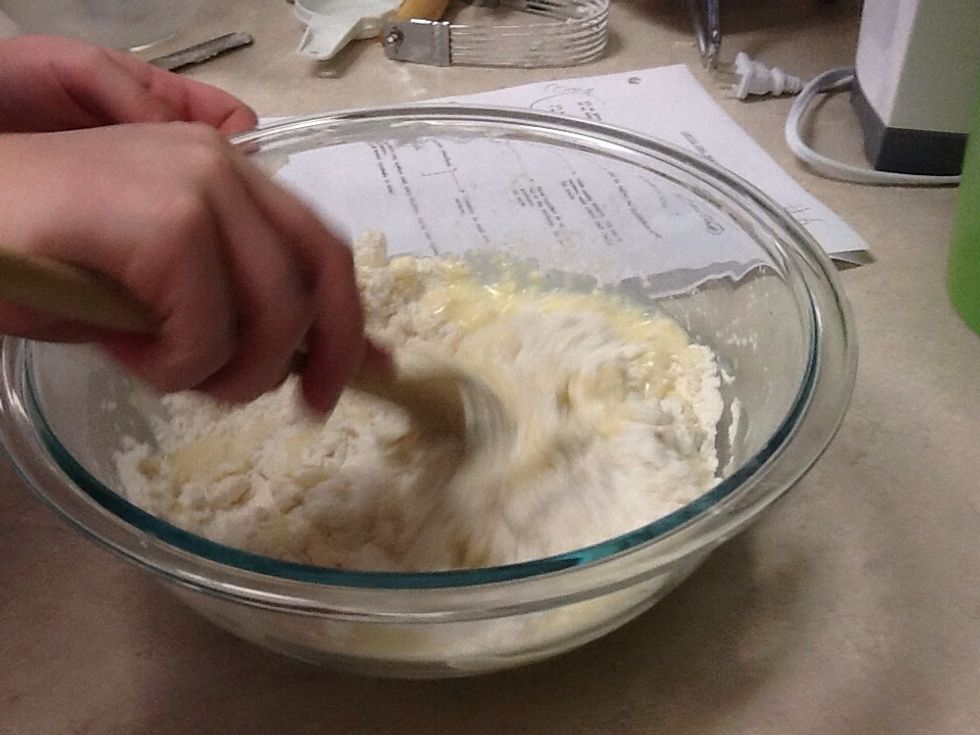Add the egg mixture