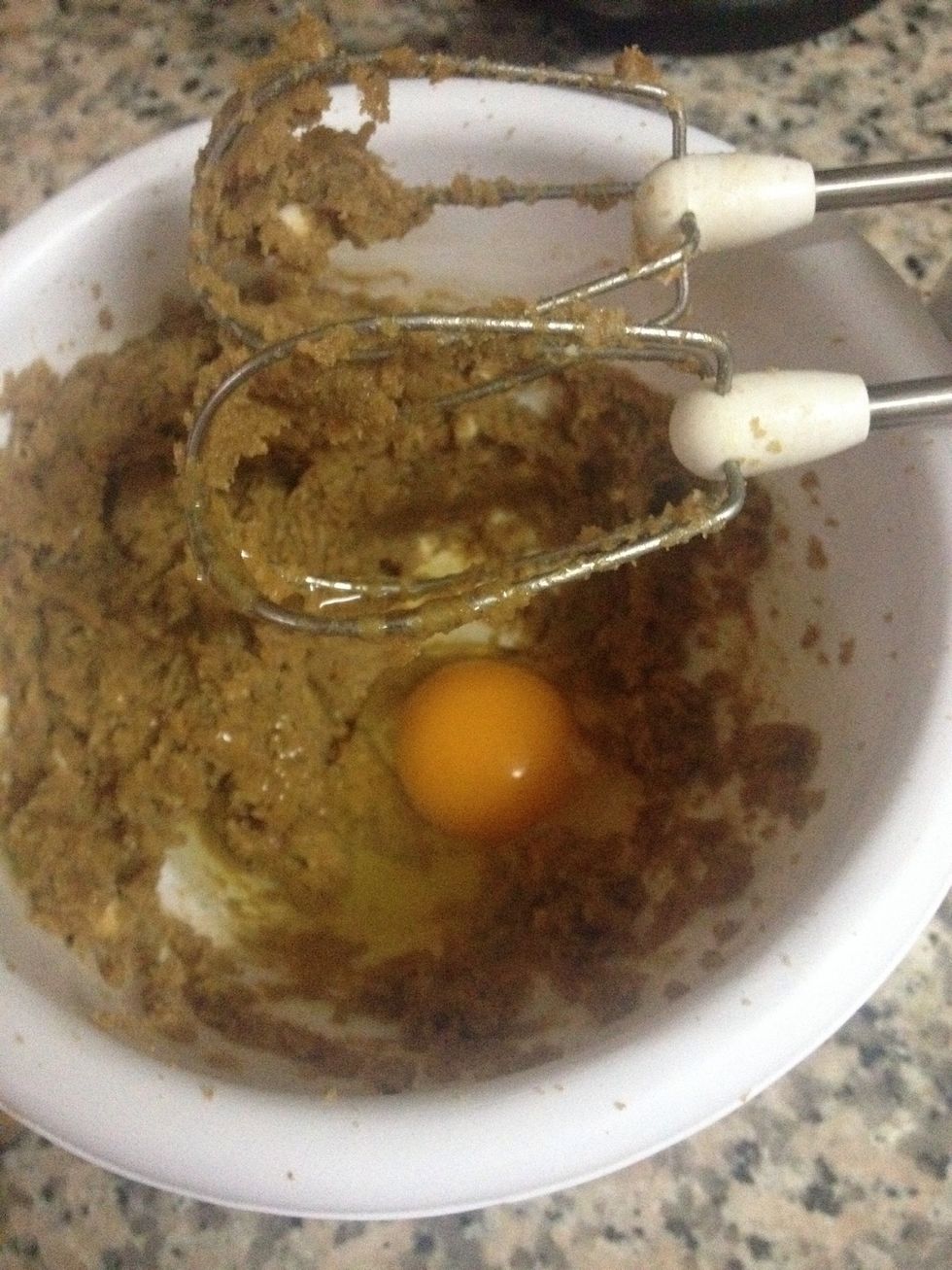 Add the egg