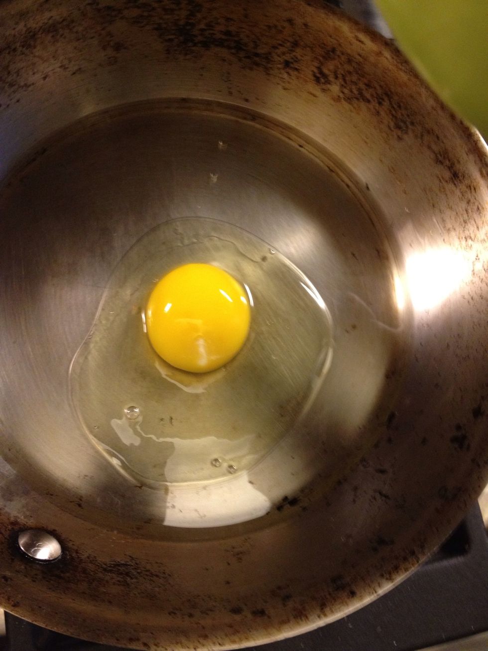 Add the egg