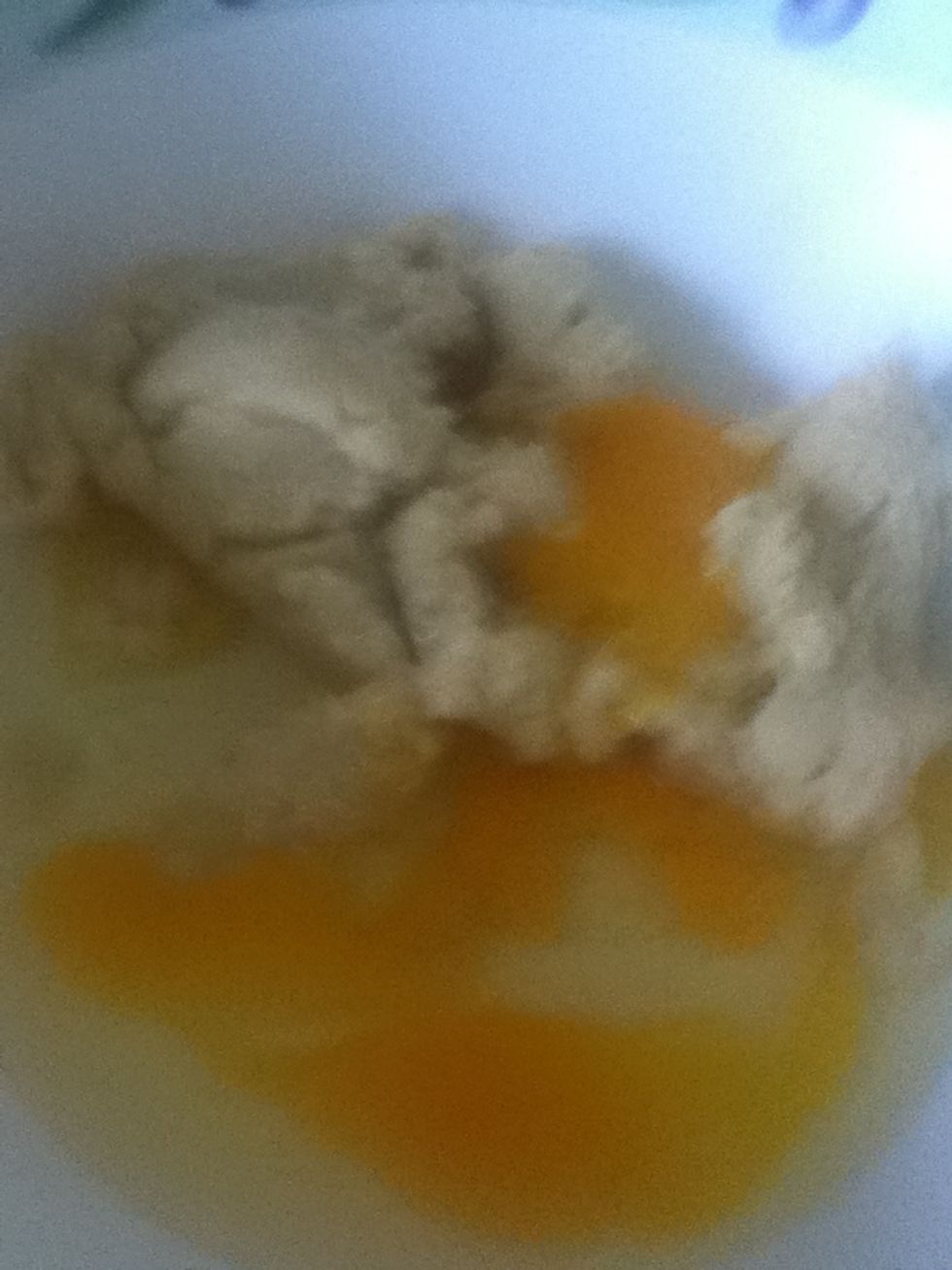 Add the eggs