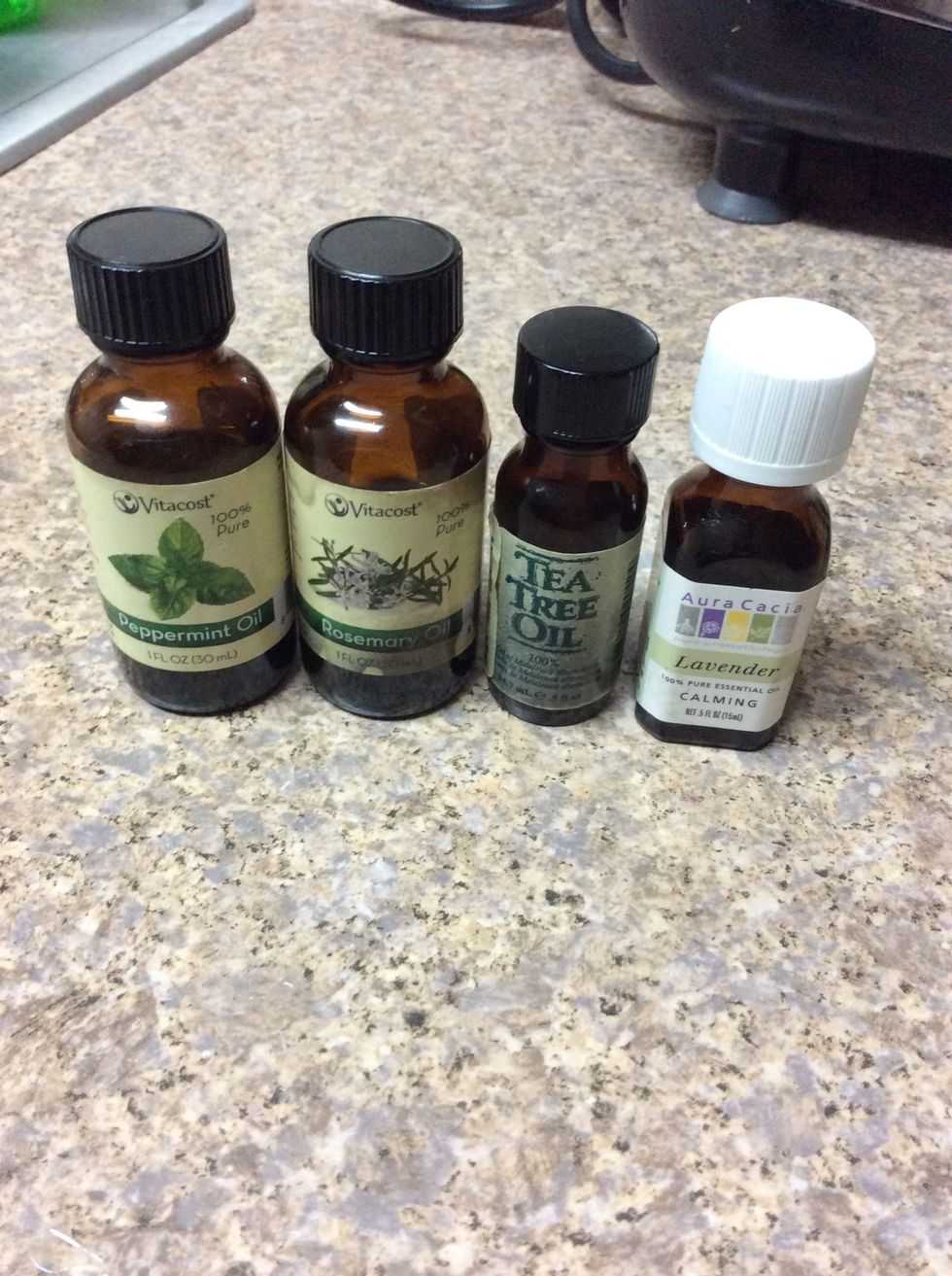 Add the essential oils in as well if you are using any.