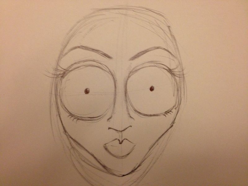 How to draw a creepy character - B+C Guides