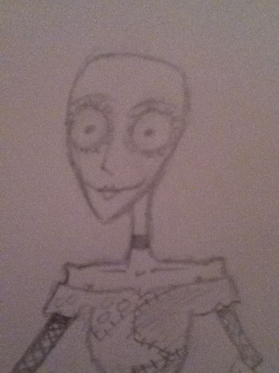 Add the facial features