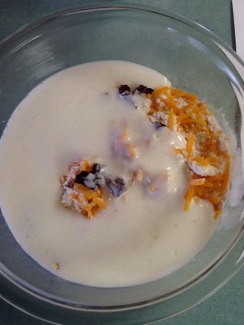 Add the first eight ingredients in a mixing bowl.