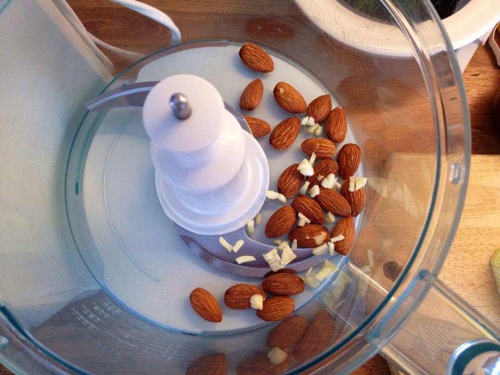 Add the garlic clove.